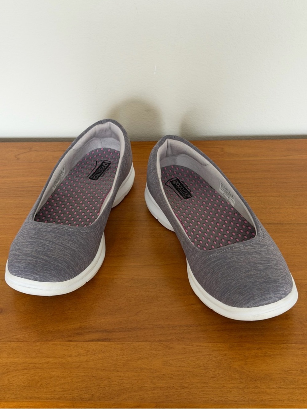 Skechers Go Step Lite Women's Gray Slip-On Flats Shoes - 9,5 - Picture 2 of 12